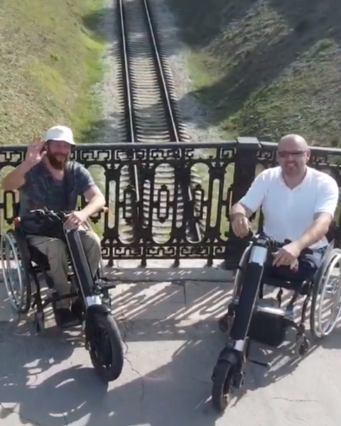 Performance 48v Electric Handbike for Manual Wheelchairs - Inclusive Inc