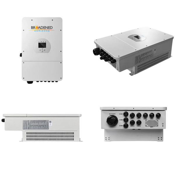 4I 48v DC Hybrid On/Off Grid USA Split-Phase Inverter - 12kw / 8kw / 5kw - Inclusive Inc