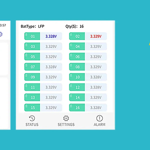 Premium Rolling 51.2V 15kWh LiFePO4 Battery - Inclusive Inc