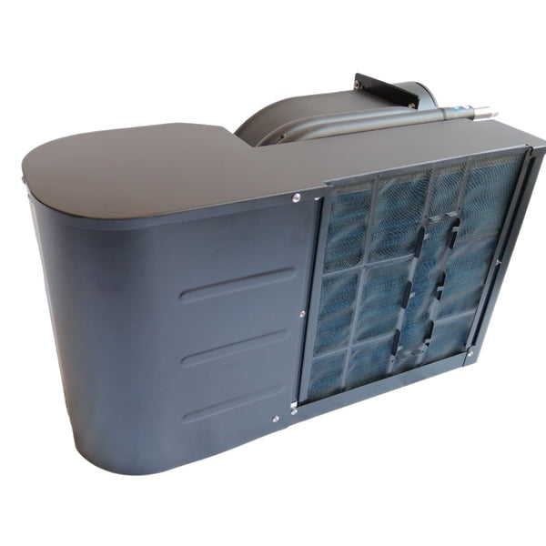 4I Marine Heat Exchanger Solar Air Conditioner - 48v / 24v / 12v DC Titanium Standalone - Inclusive Inc